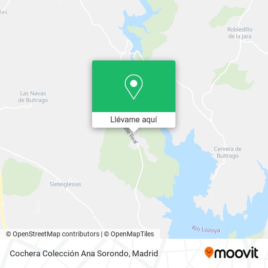 Mapa Cochera Colección Ana Sorondo