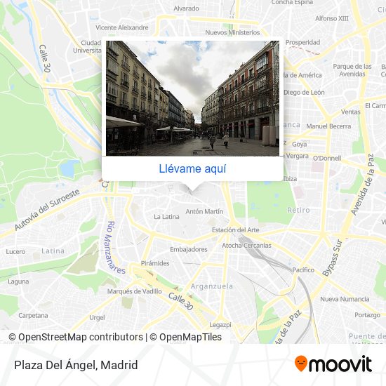 Mapa Plaza Del Ángel