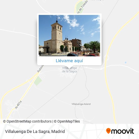 Mapa Villaluenga De La Sagra