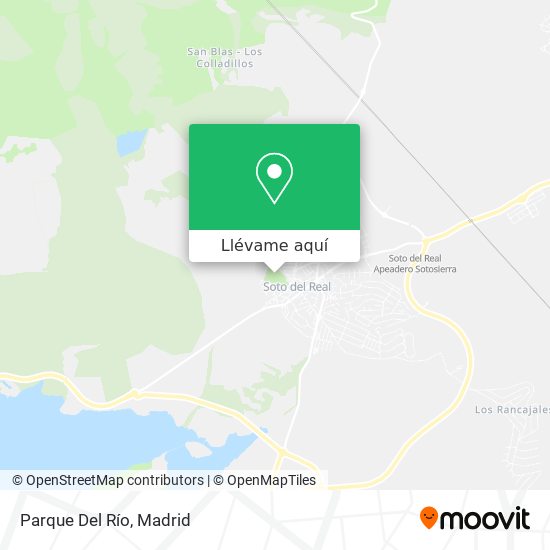 Mapa Parque Del Río