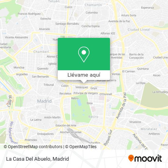Mapa La Casa Del Abuelo