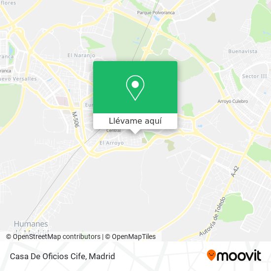 Mapa Casa De Oficios Cife