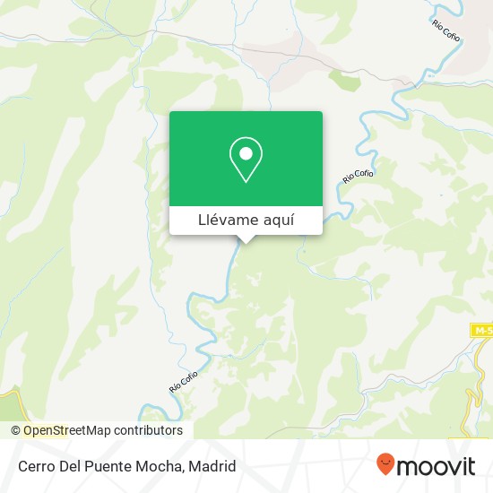 Mapa Cerro Del Puente Mocha