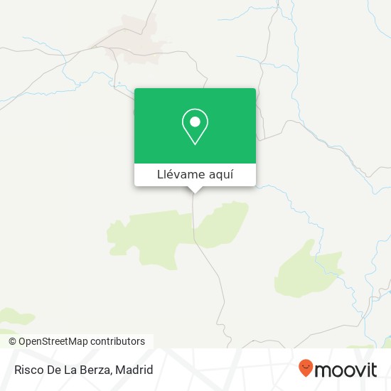 Mapa Risco De La Berza