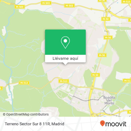 Mapa Terreno Sector Sur 8 11R