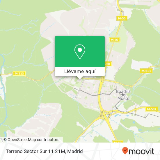 Mapa Terreno Sector Sur 11 21M