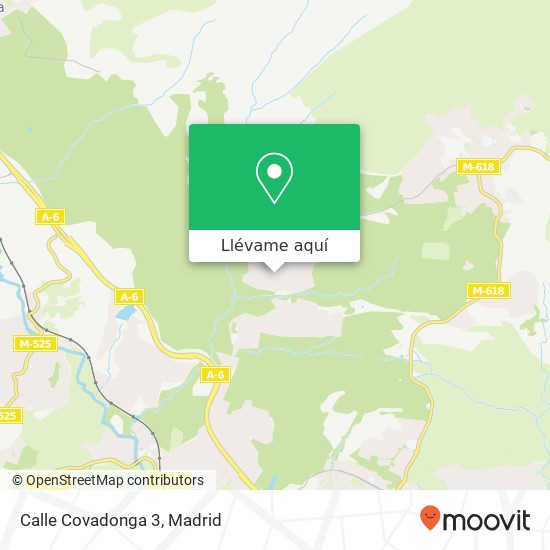 Mapa Calle Covadonga 3