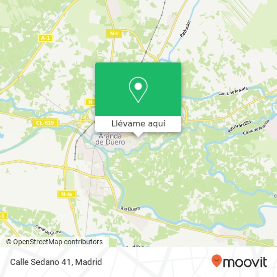 Mapa Calle Sedano 41