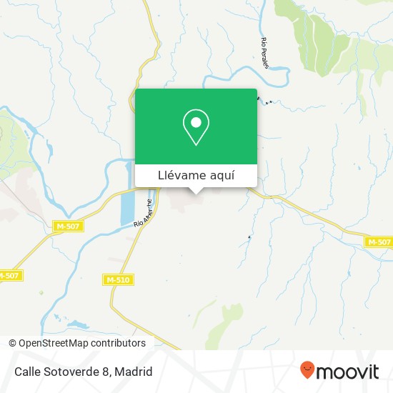 Mapa Calle Sotoverde 8