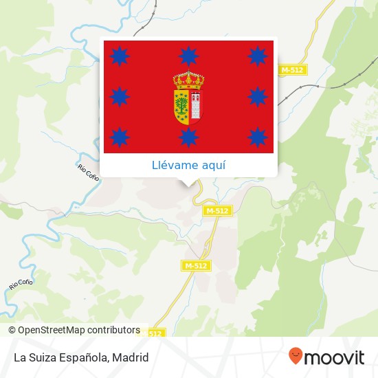 Mapa La Suiza Española