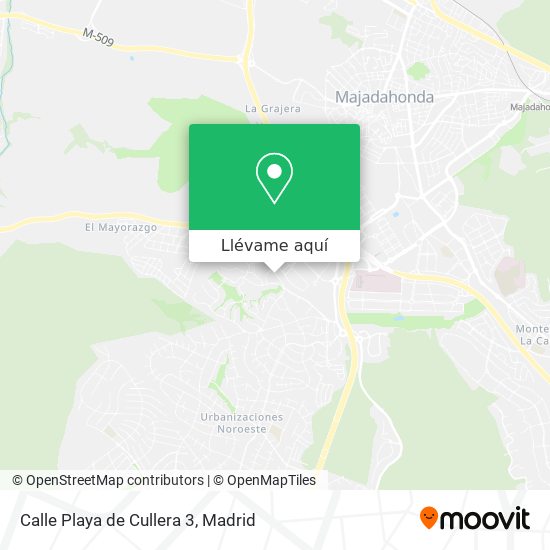 Mapa Calle Playa de Cullera 3