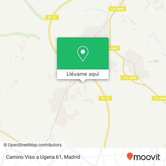 Mapa Camino Viso a Ugena 61