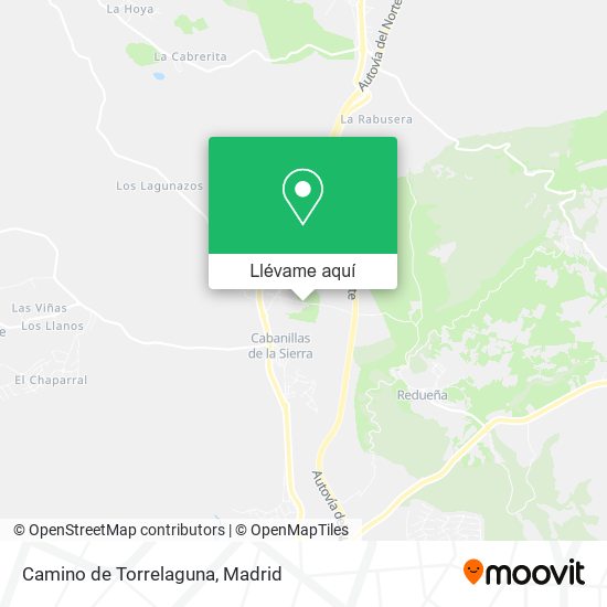 Mapa Camino de Torrelaguna