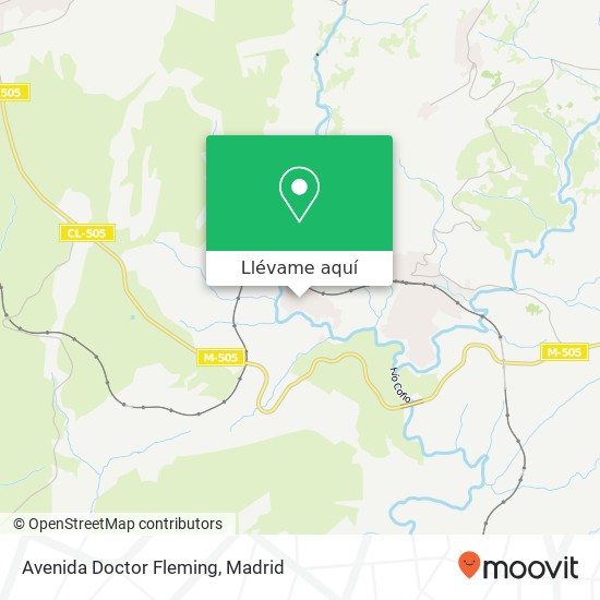 Mapa Avenida Doctor Fleming