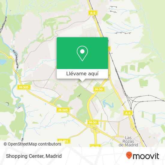 Mapa Shopping Center