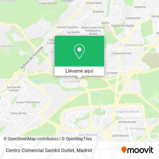 ¿Cómo llegar a Centro Comercial Sambil