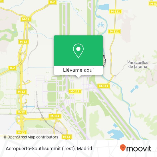 Mapa Aeropuerto-Southsummit (Test)