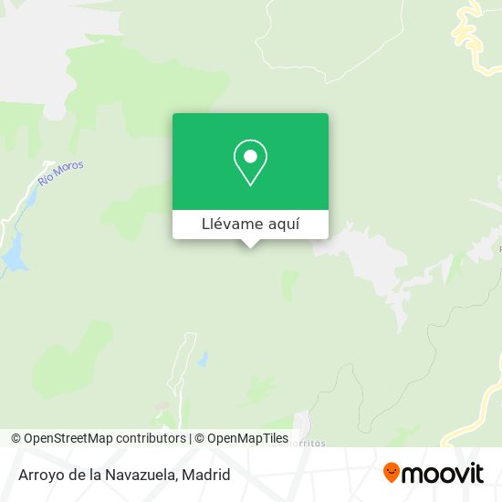 Mapa Arroyo de la Navazuela