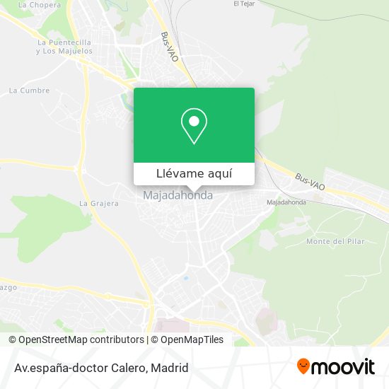 Mapa Av.españa-doctor Calero