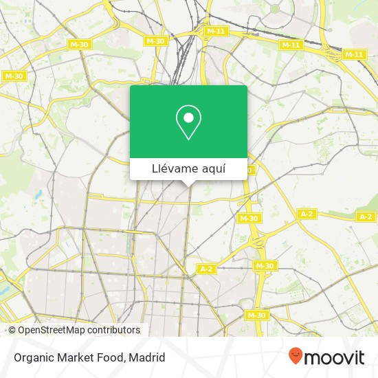 Mapa Organic Market Food