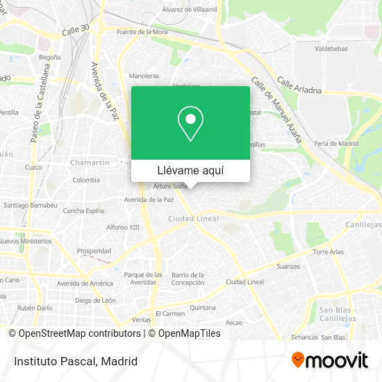 Mapa Instituto Pascal