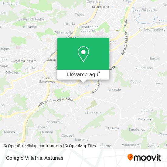 Mapa Colegio Villafria
