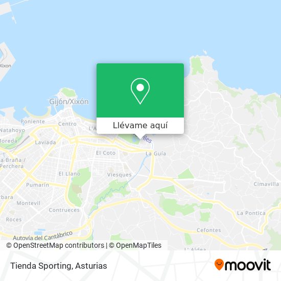 Mapa Tienda Sporting
