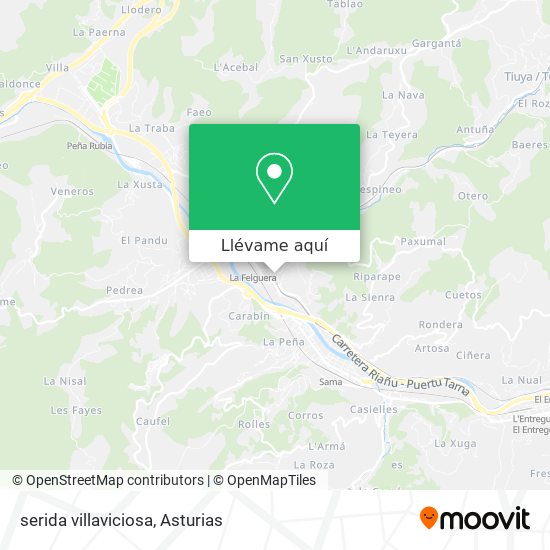 Mapa serida villaviciosa