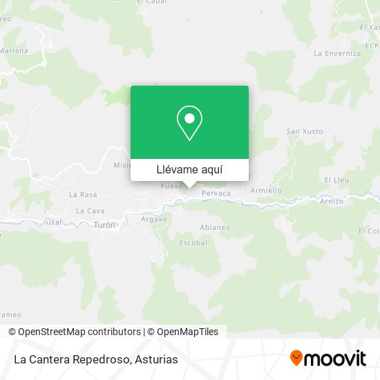 Mapa La Cantera Repedroso