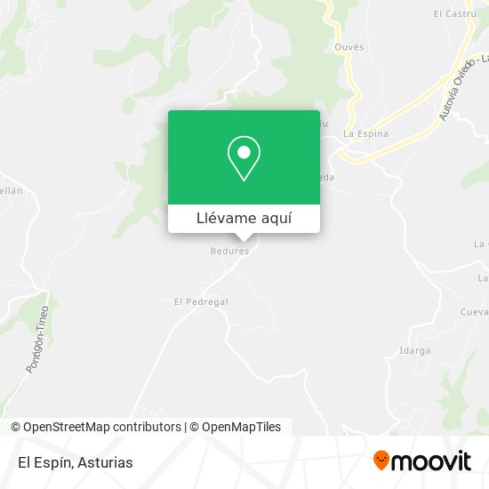 Mapa El Espín
