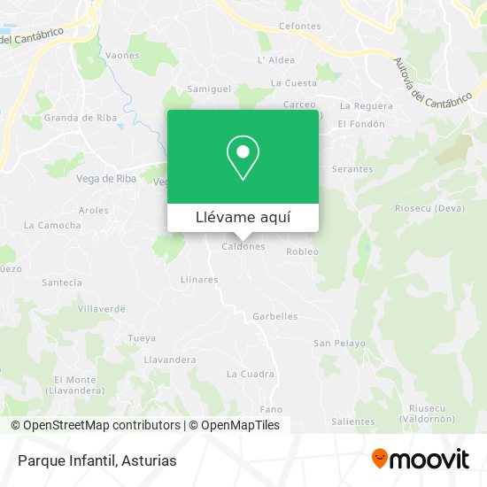 Mapa Parque Infantil