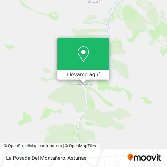 Mapa La Posada Del Montañero