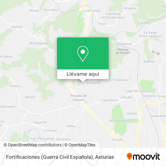 Mapa Fortificaciones (Guerra Civil Española)