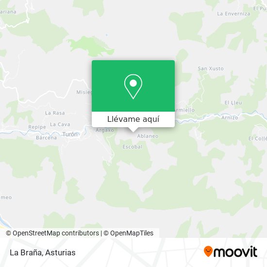 Mapa La Braña