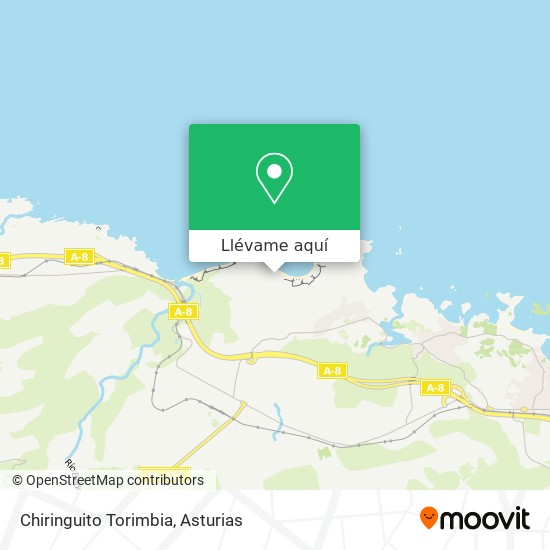 Mapa Chiringuito Torimbia