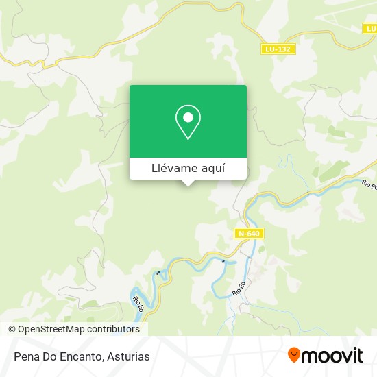 Mapa Pena Do Encanto