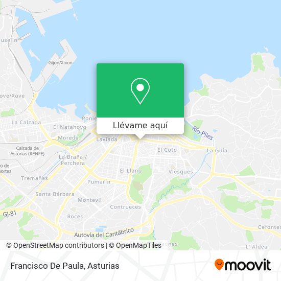 Mapa Francisco De Paula