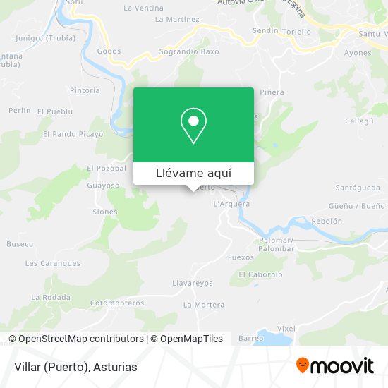 Mapa Villar (Puerto)