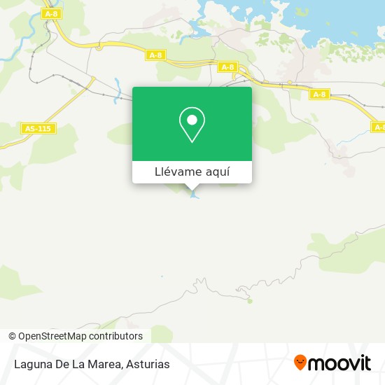 Mapa Laguna De La Marea