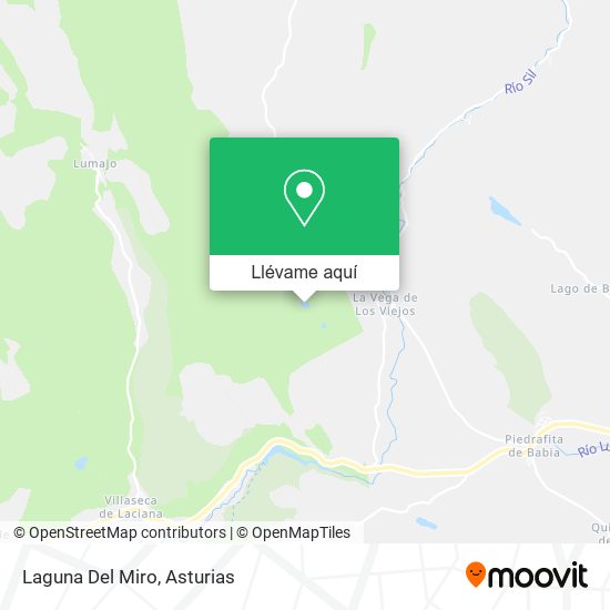 Mapa Laguna Del Miro