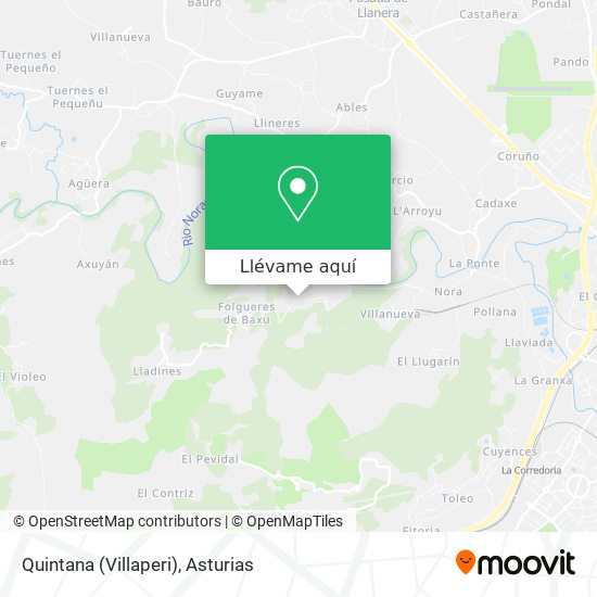 Mapa Quintana (Villaperi)