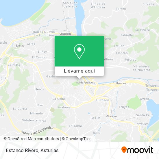 Mapa Estanco Rivero