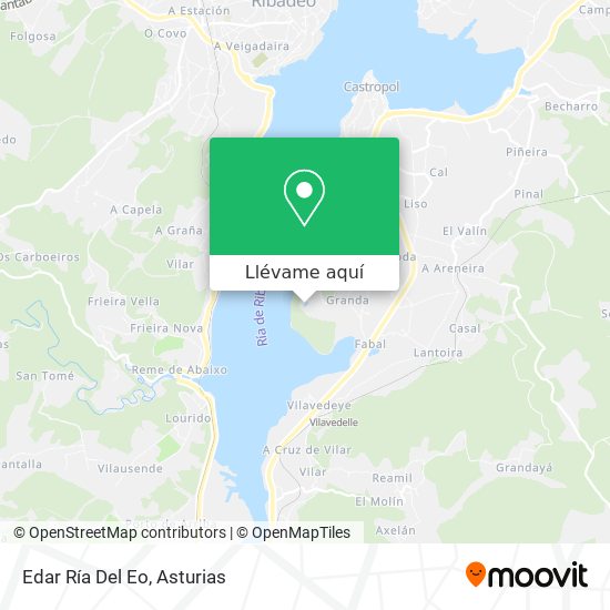 Mapa Edar Ría Del Eo