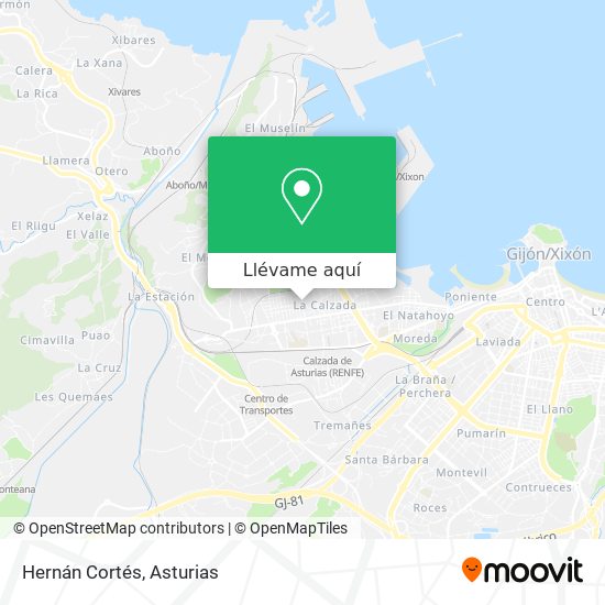 Mapa Hernán Cortés