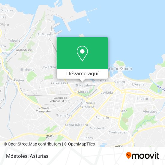 Mapa Móstoles