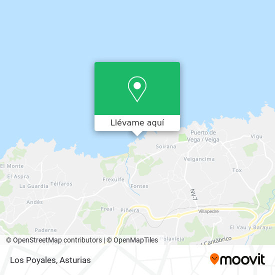 Mapa Los Poyales
