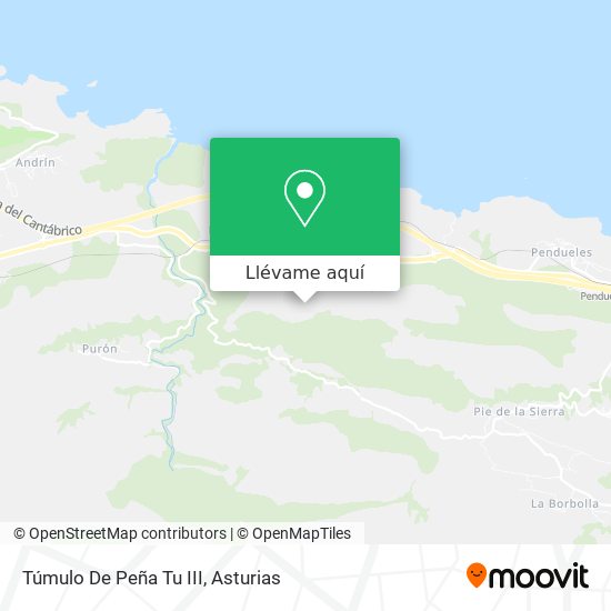 Mapa Túmulo De Peña Tu III