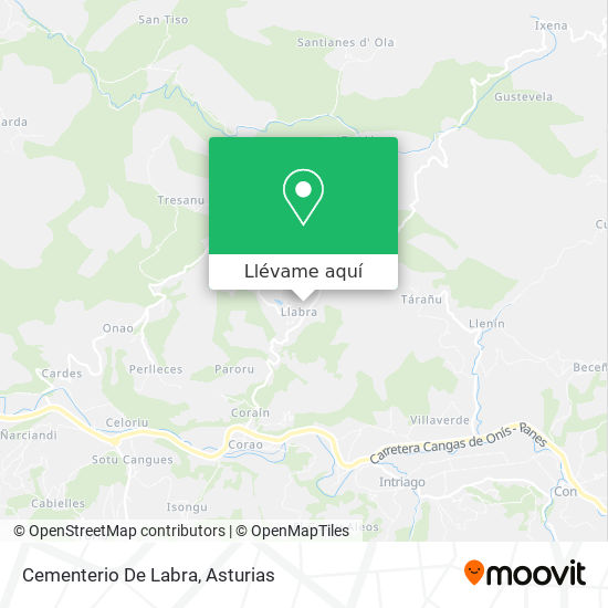 Mapa Cementerio De Labra