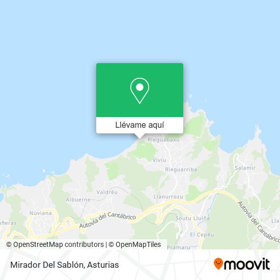 Mapa Mirador Del Sablón