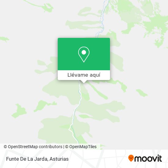 Mapa Funte De La Jarda